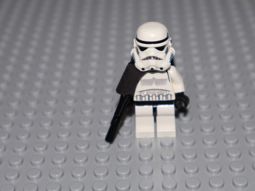 Sandtrooper black pauldron - sandtrooper,