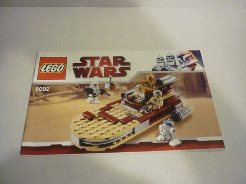 Lego star wars 8092 notice - lego,