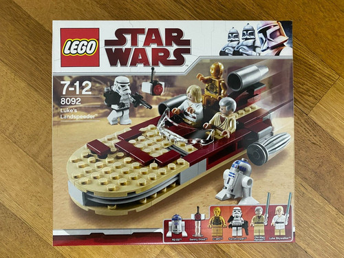 Lego 8092 luke - luke's, landspeeder