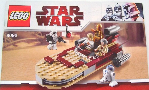 Lego star wars 8092 - star, lukes